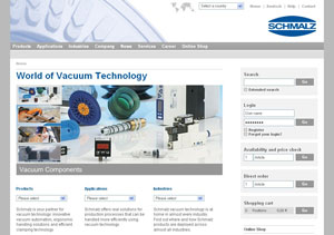 schmalz.com - the re-launched website