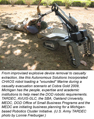 TARDEC to Support Southeastern Michigan Automotive-Robotics Initiative