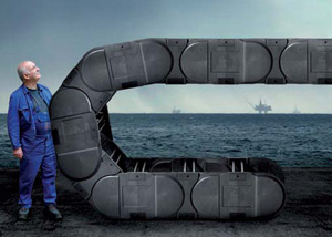 The largest plastic cable carrier in the world 
