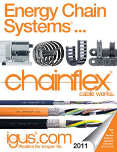 A new catalog for igus&reg;&rsquo; lines of Energy Chain&reg; cables carriers and Chainflex&reg; continuous-flex cables is now available.