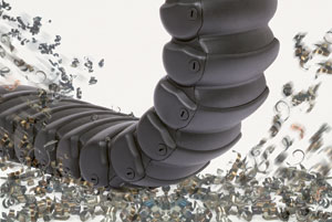 Award-winning, chip-proof cable carrier