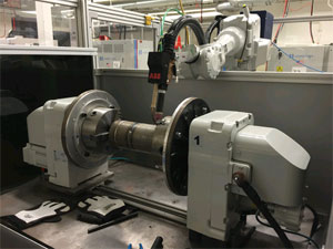 ABB welding robots