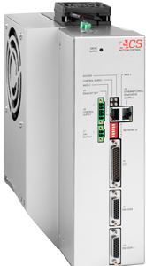 ACS Motion Control has launched a new control module that can manage networks with up to 32 axes and thousands of I/Os. The SPiiPlusCMHV is a line of EtherCAT master motion controllers with one/two axes of integrated drives that operate from 3 phase 230Vac to 480Vac, or 320Vdc to 670Vdc. The SPiiPlusCMHV line offers currents from 5/10A (continuous/peak) to 20/60A (continuous/peak). Each control module consists of a motion controller and EtherCAT master, one or two servo drives, and a power supply. The SPiiPlusCMHV line is the ideal solution for motion centric industrial applications, medical scanners, new generations of large FPD positioning tables, and many other applications where high servo performance is required. For more information about the SPIIPLUSCMHV go to: www.acsmotioncontrol.com. Contact ACS by e-mail: sales@acsmotioncontrol.com. About ACS Motion Control An international manufacturer of advanced multi-axis motion controllers, machine controllers and integrated control modules, ACS provides standard and custom products that combine power and precision to deliver flexible, economical, user-friendly motion and machine control solutions. Established in 1985, ACS’ international headquarters is located in Israel and its North American headquarters resides in Bloomington, MN. ACS also has facilities in South Korea and China, and distributors worldwide that deliver dependable customer service and product support. ACS is an ISO9001 certified manufacturing facility, demonstrating its continuous commitment to providing customers with reliable devices that are thoroughly tested with the latest available techniques.