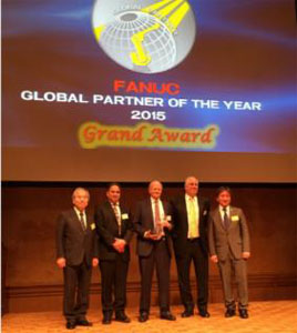 FANUC Corporation’s 2015 “Grand Award”