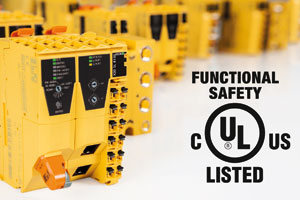 B&R's integrated safety technology has received UL functional safety certification.