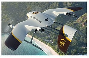 Non-manned UPS drone