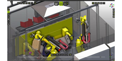 FASTSUITE Edition 2 supports the efficient development, reliable programming and effective optimization of robot cells, special machines and integrated manufacturing cells