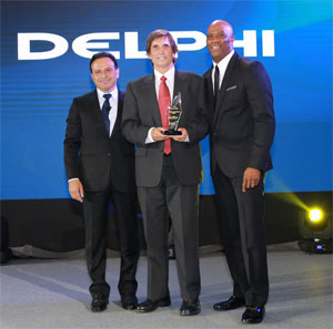 Rick Blake, Edgewater Automation Founder and President, accepted the award.