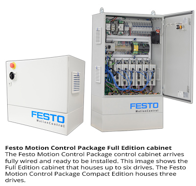 Festo Motion Control Package Full Edition cabinet