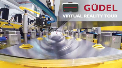 Güdel virtual reality tour at FABTECH 2017