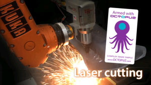 OCTOPUZ Kuka Laser Cutting