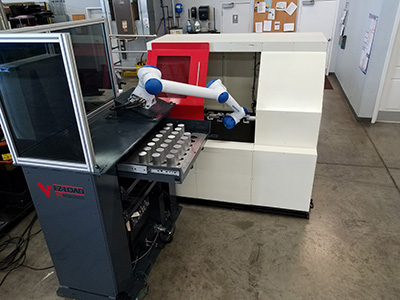 The KC Robotics EZ-Load line of pre-engineered machine tending robotics systems are designed for small- and medium-sized manufacturers looking to gain productivity.
