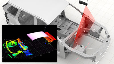 Gocator 2490 Automotive Body Frame Inspection