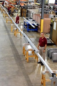 More than 118 feet of linear motion, this automation system used a modified Macron 14 Linear Actuator
