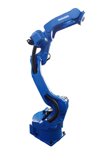 The new Yaskawa Motoman MH24 six-axis robot excels in assembly, dispensing, material handling, machine tending and packaging applications.