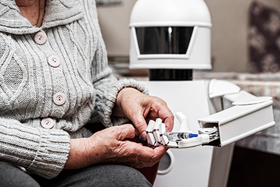 Elder care robot