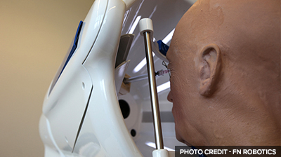 Ophthalmic Service Robot Leads the Way for Sensitive Eye Surgeries