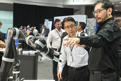 RoboBusiness show floor