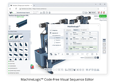 MachineLogic™ Code-Free Visual Sequence Editor