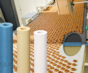 igus® expands its line of knife edge rollers for precise, lubrication free conveyor lines.