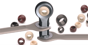 igus igubal K-Series red end bearings now available in clip version