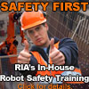RIA's In-House Robot Safety Training