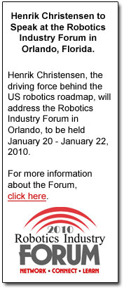 Henrik Christensen to Speak at the Robotics Industry Forum in Orlando, Florida.