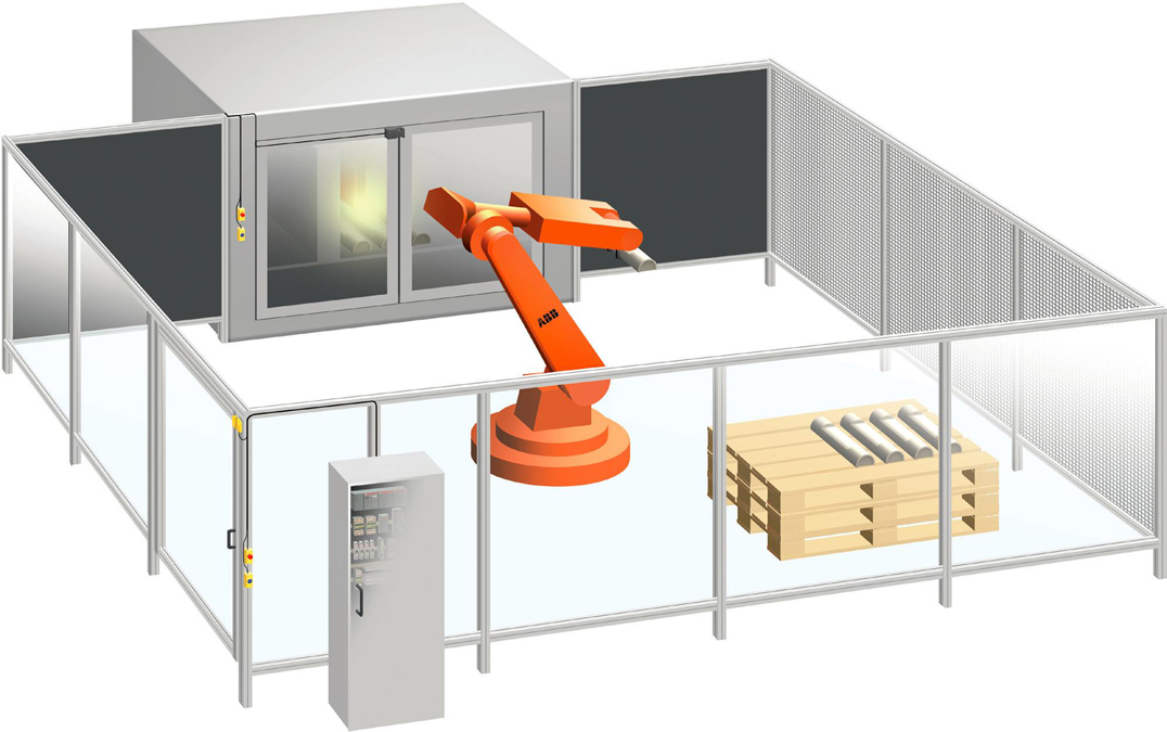 ABB JOKAB SAFETY Develops Quick-Guard Modular Safety Fencing, Configurable to a Variety of Industrial Applications