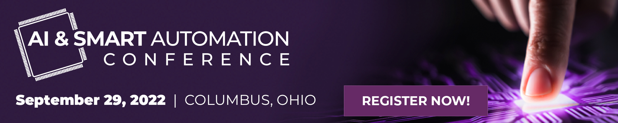 AI & Smart Automation Conference - September 29, 2022 - Columbus, OH