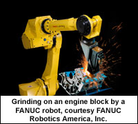Robots Minus Burrs=A Good Finish: Robotic Material Removal
