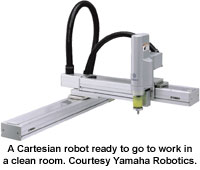 Clean Machines: Clean Room Robotics