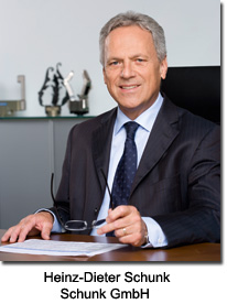 Heinz-Dieter Schunk, Schunk GmbH